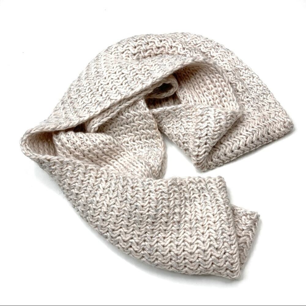 3/$30 LOFT | Champagne Silver Shimmer Winter Infinity